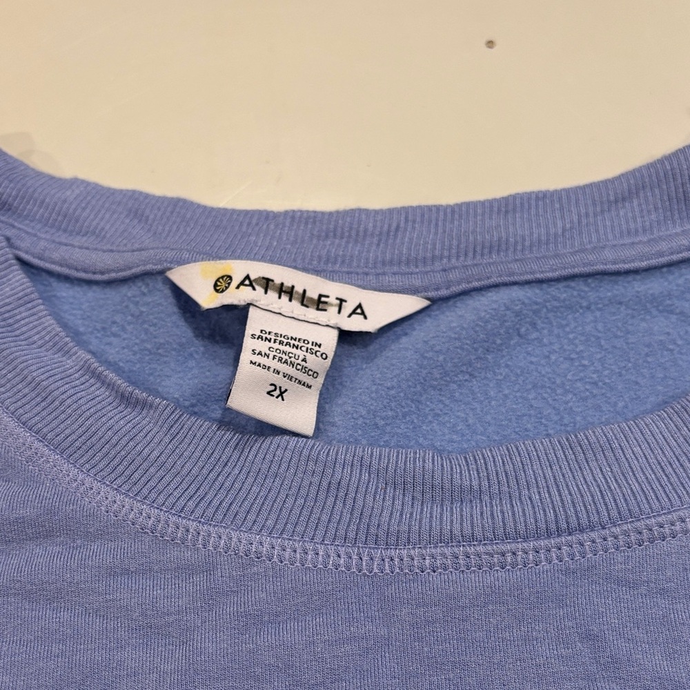 Athleta coaster luxe sweatshirt size 2x - Picture 4 of 10